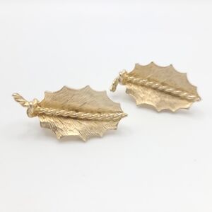 Gold Leaf Earrings